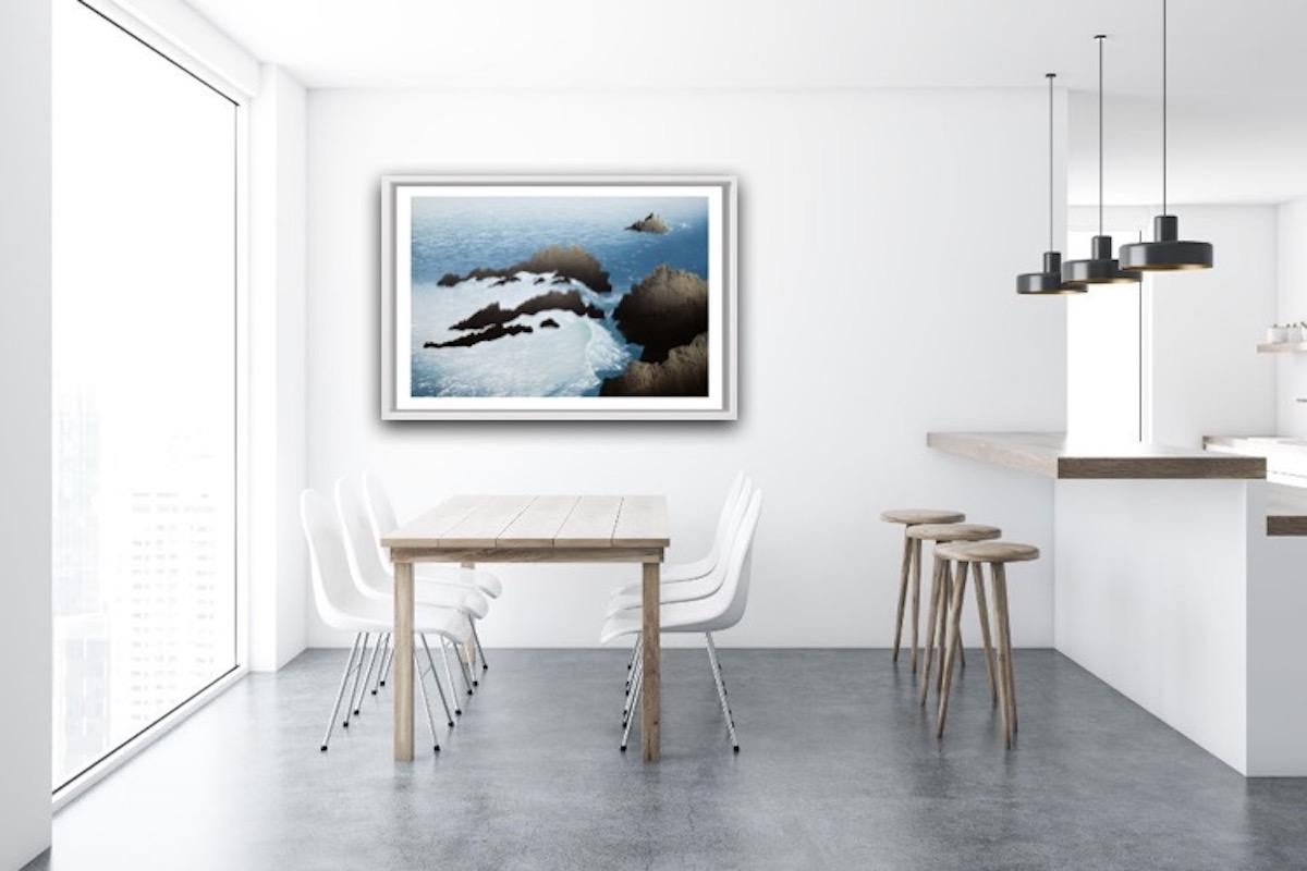 Atrapar la luz, Impresión en edición limitada, Paisaje marino, Playa, Arte marino en venta 1