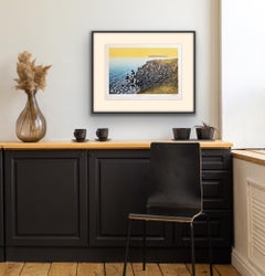 Sundown, Ian Phillips, Limited edition Print for sale, Woodcut and Linocut