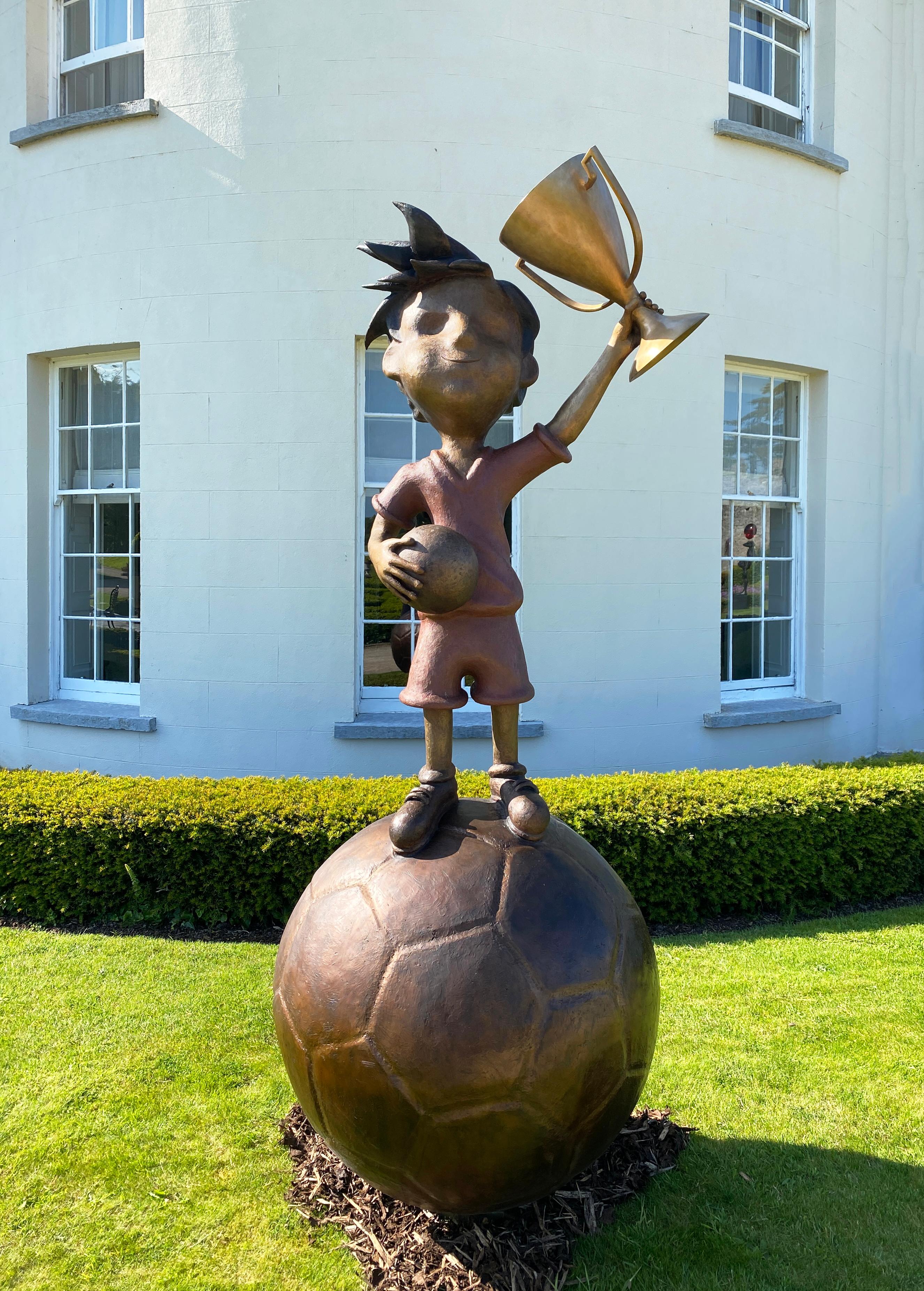 The Champion - Sculpture by Ian Pollock