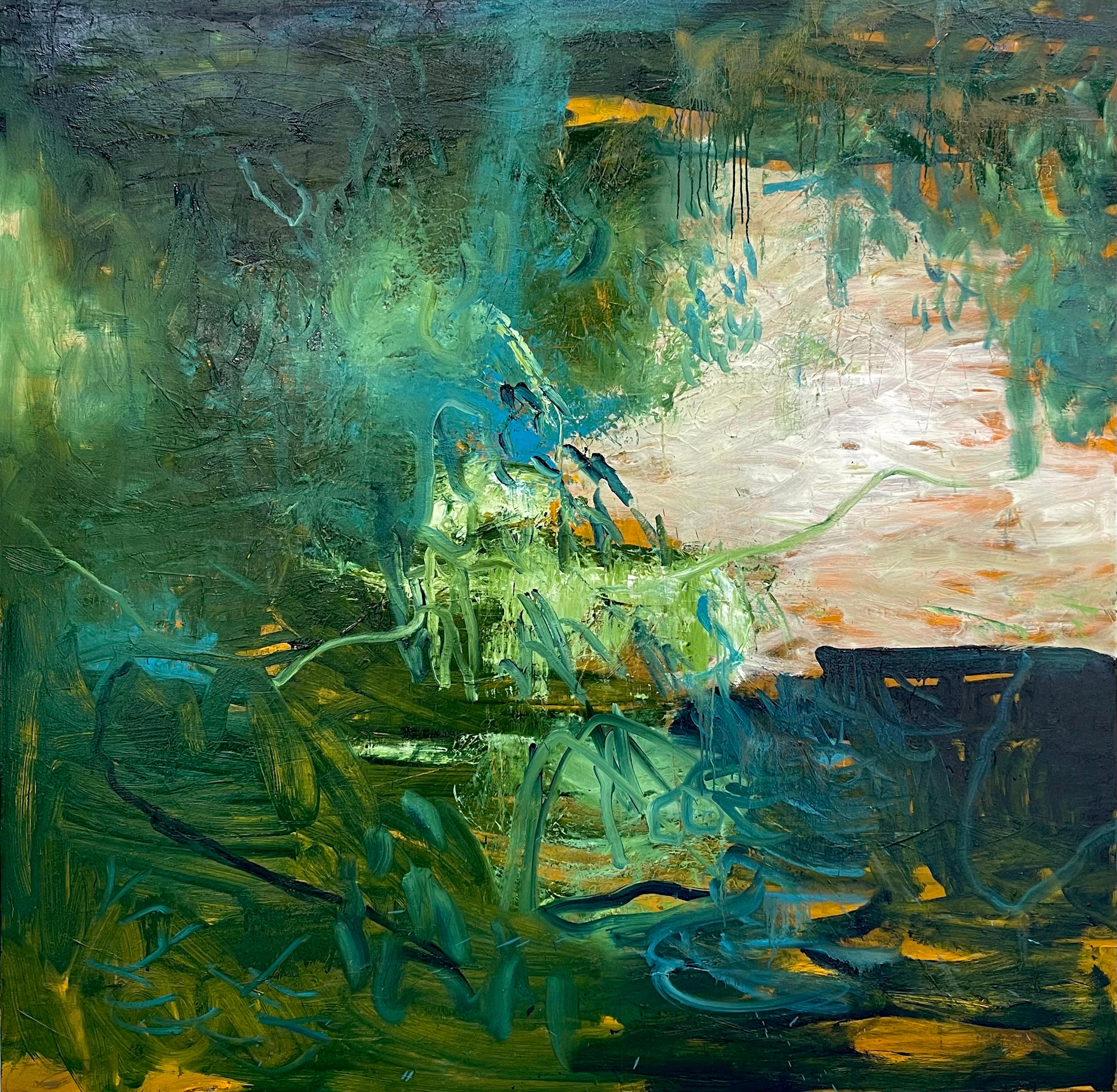 Ian Rayer-Smith  Abstract Painting - Allure, 2023, Acrylic on Canvas