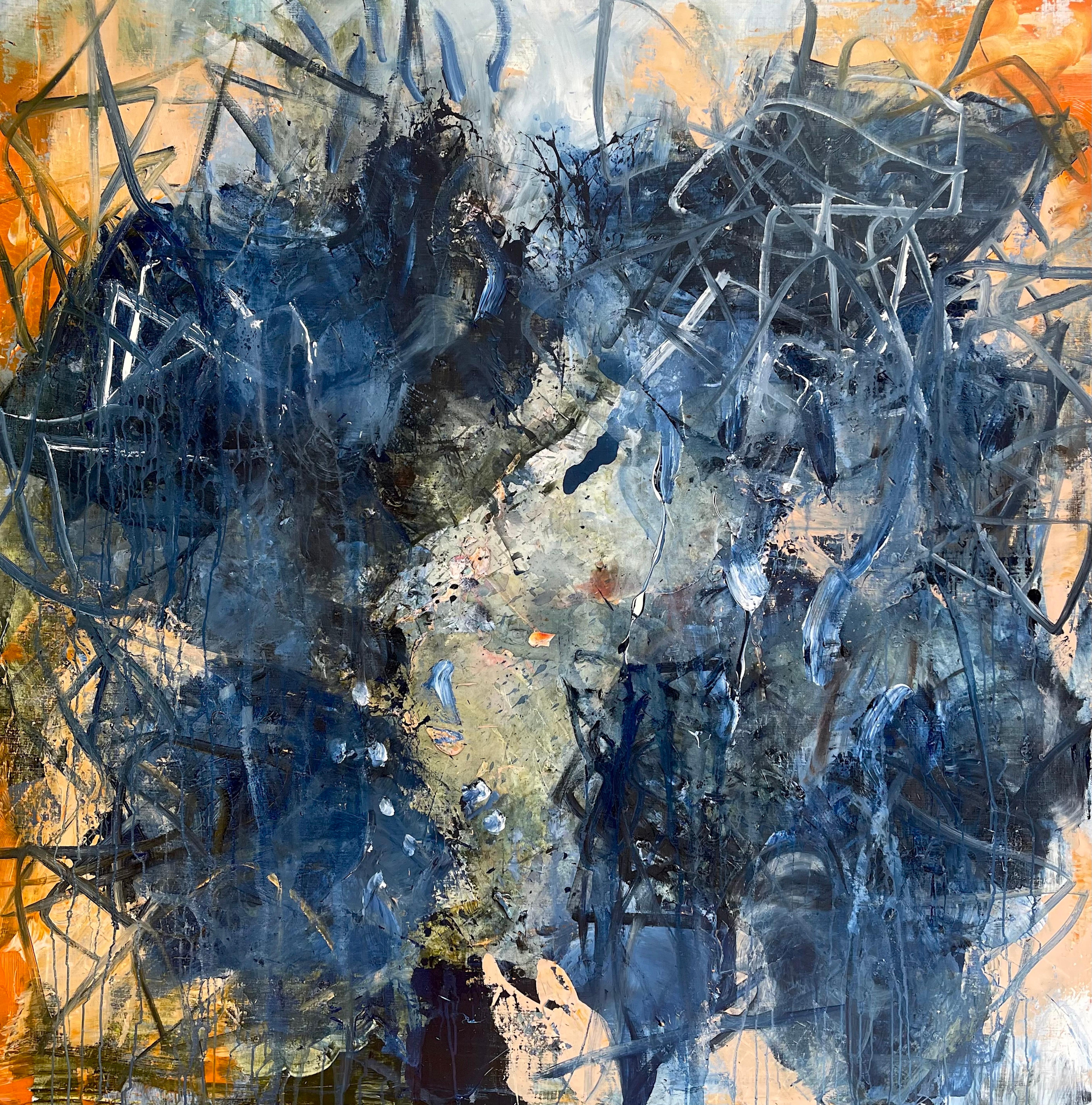 Ian Rayer-Smith  Abstract Painting - Momentum, 2023, Acrylic on Canvas