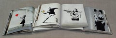 Banksy Books: Fotorealistisches Ölgemälde von Banksy-Fotobüchern von Ian Robinson