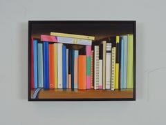 Cook Books: Colourful Painting made in the Mark Hix Library by Ian Robinson