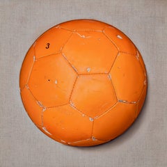 Our Ball - vintage nostalgia still life realism photo sport art football retro