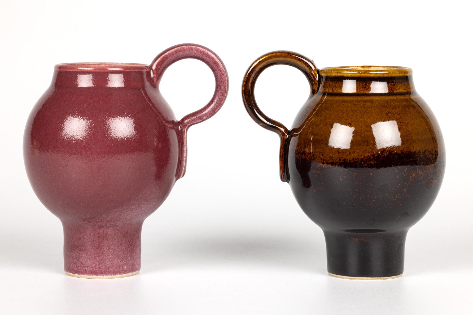 Quatre tasses à café élégantes de Ian Rylatt, Studio Pottery en vente 10