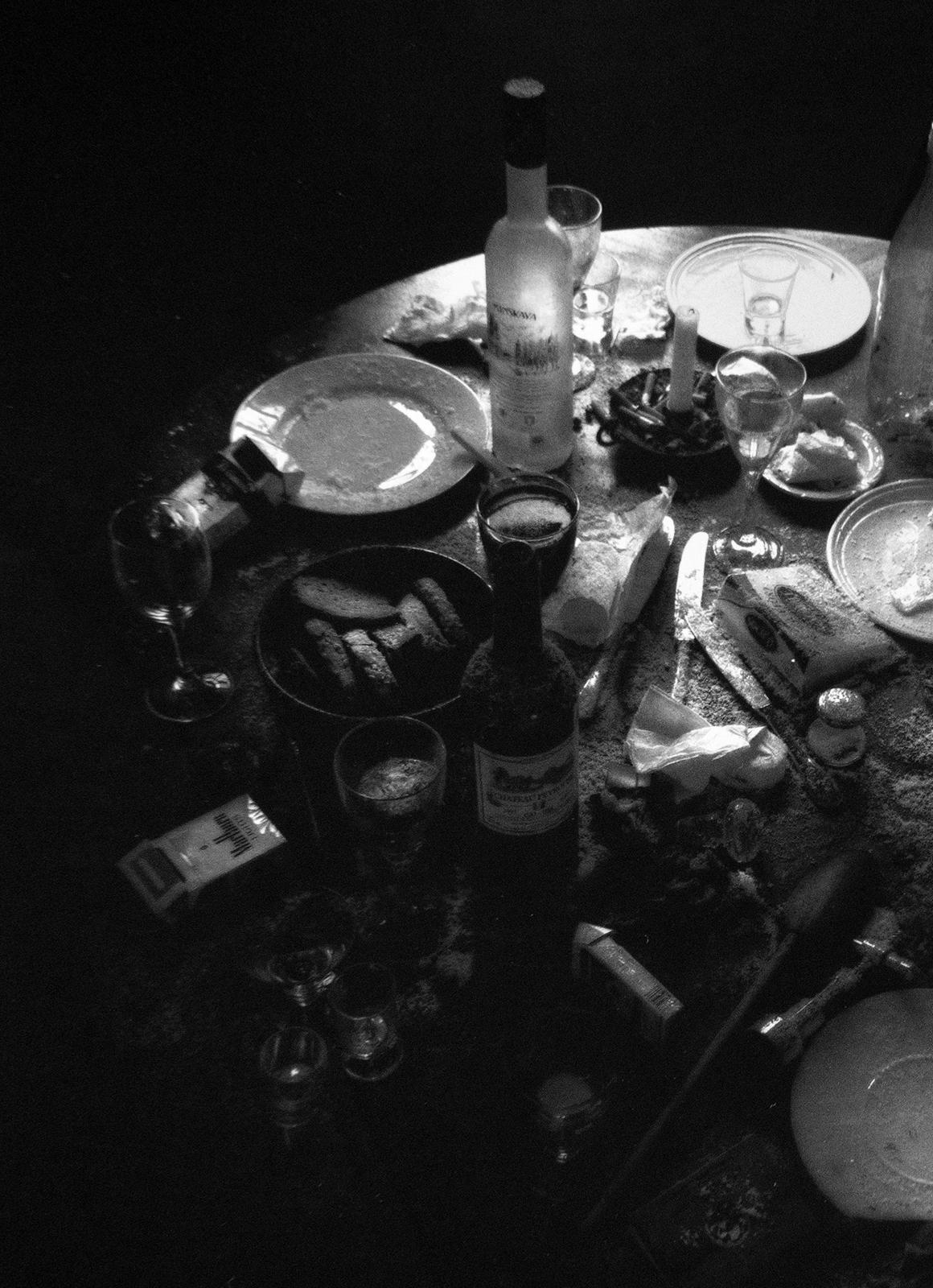  Dinner - Silver Gelatin print, Signed limited edition, Contemporary Still life - Photograph by Ian Sanderson