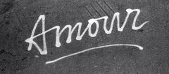 Amour - Signed limited edition fine art print, Romantic Black white photo