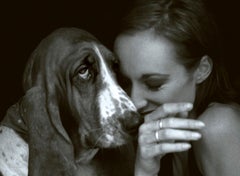 Figurative photo, Portrait, Animal, Romantic couple, Contemporary print - Banya