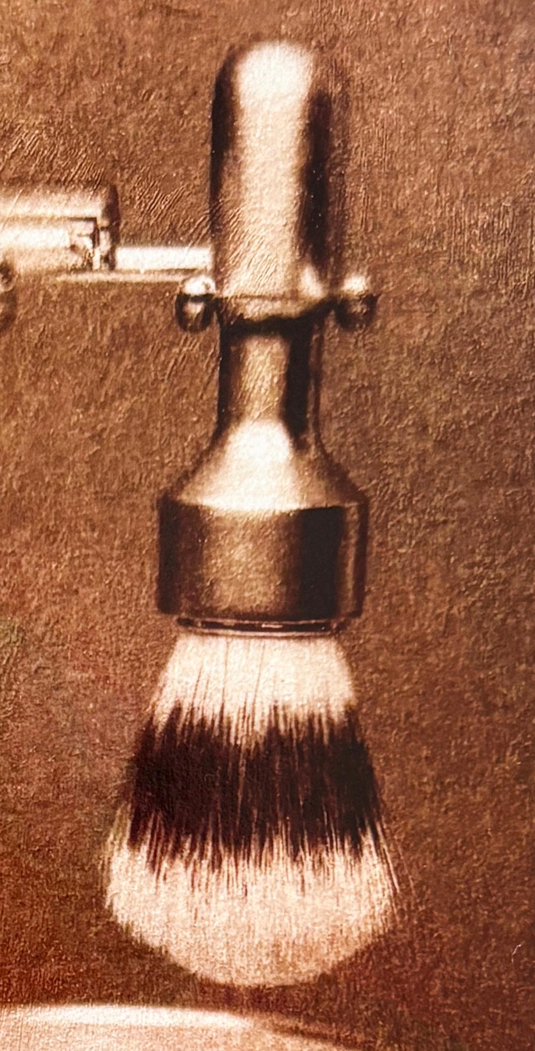 Barber's brush - Color life stile photo, Contemporary, Limited edition print - Photograph by Ian Sanderson