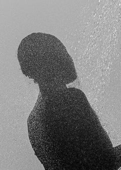 Beach Shower- Signed limited edition sensual print, Oversize photo, Contemporary