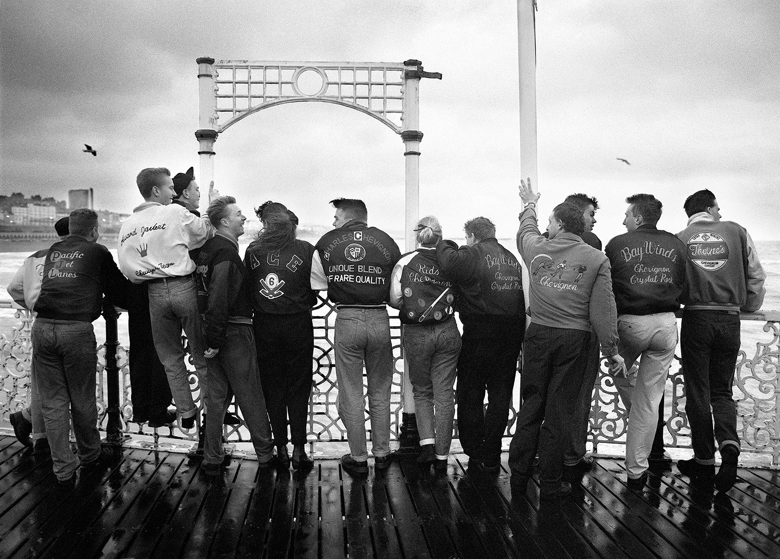  Boys -  Signed limited edition archival pigment print   -     Edition of 10
Will be part of Ian Sanderson's future Brighton 1980s retrospective exhibition

This image was captured on film in 1984. 
The negative was scanned creating a digital file