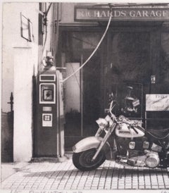 Brighton 27 – Platin-Palladium-Druck über Blattsilber, limitierte Auflage