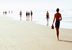 Cadiz - Signed limited edition contemporary blue, Color photo, Landscape, Analog