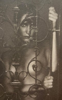 Caroline, Platinum Palladium print, Limited Edition, Nude Woman, Contemporary