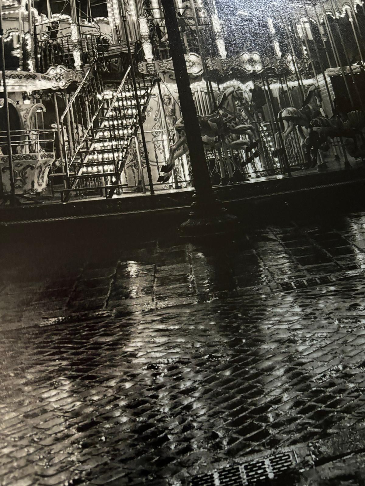 Carrousel-Signed limited edition still life print, Black white, Paris France For Sale 3