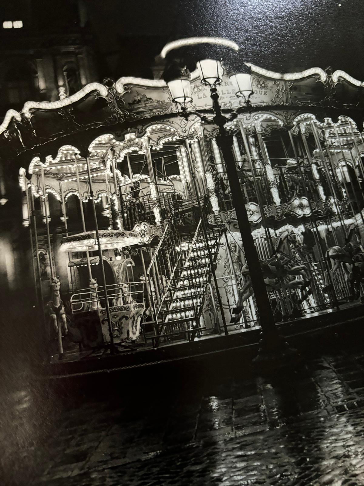 Carrousel-Signed limited edition still life print, Black white, Paris France For Sale 4
