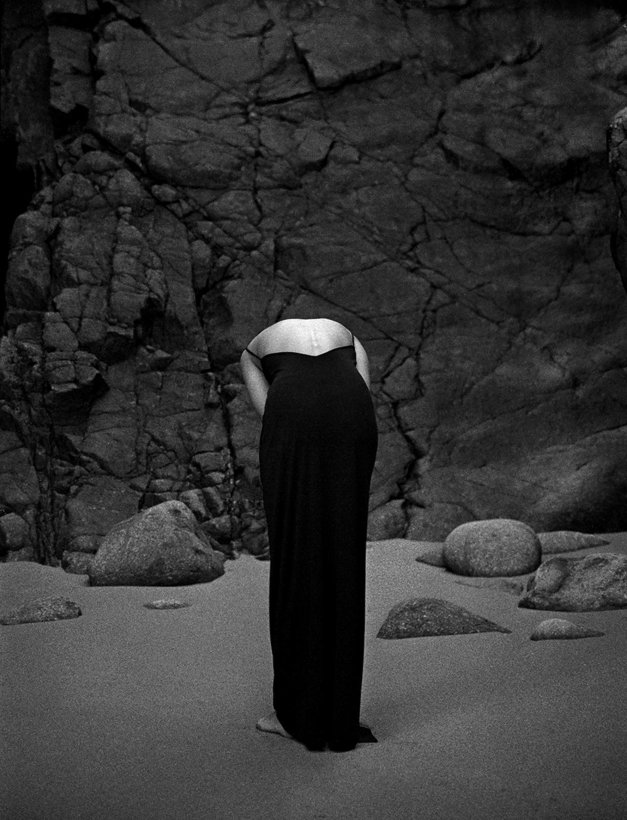 Céline - Photographie de nu en édition limitée signée Contemporary black white, Sensual en vente 2