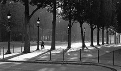 Elysées - Signed limited edition fine art print, Black and white,Analog, Paris