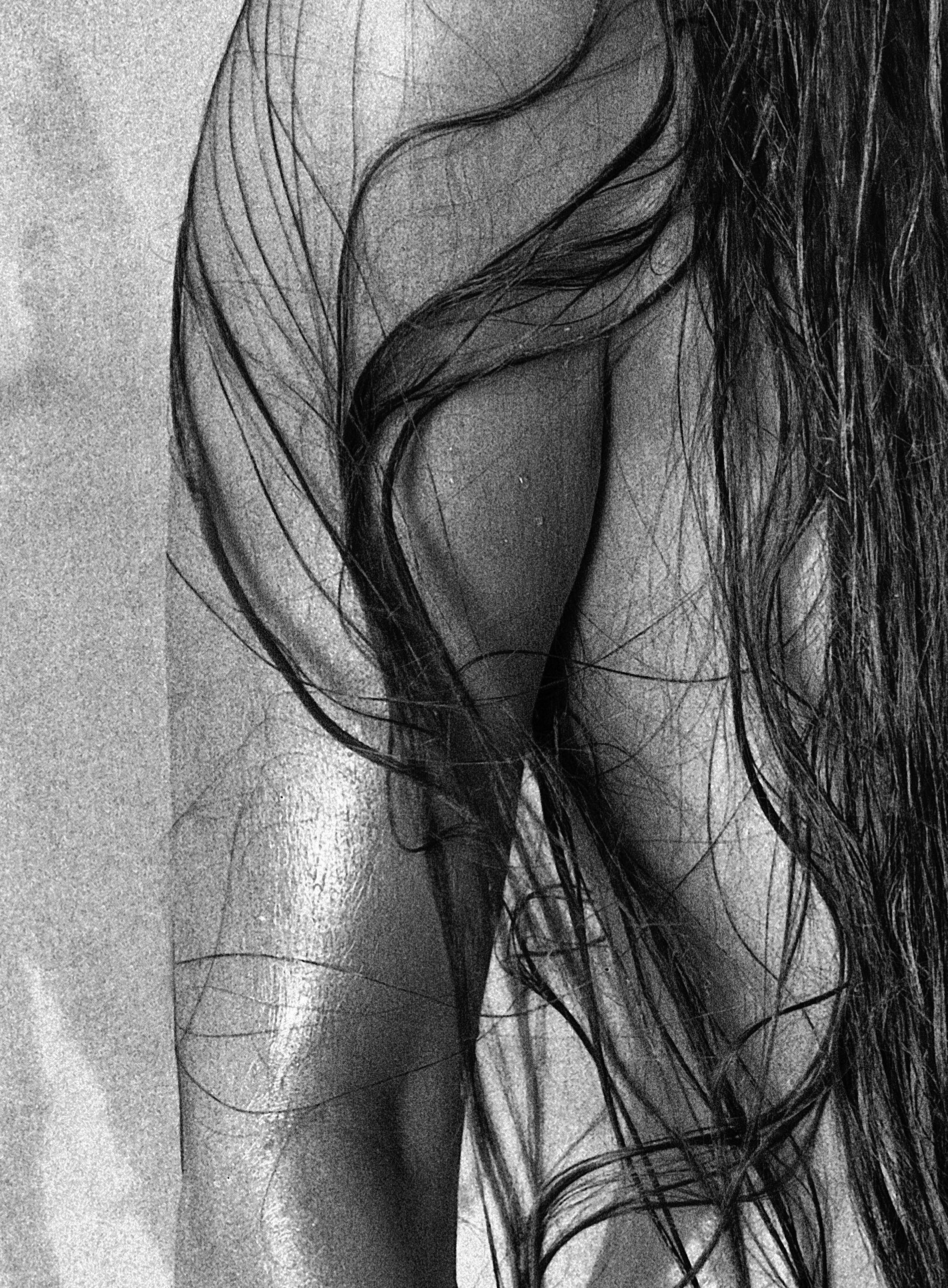 Jane - Edición limitada firmada Impresión contemporánea, Blanco negro, Mujer sensual - Photograph de Ian Sanderson