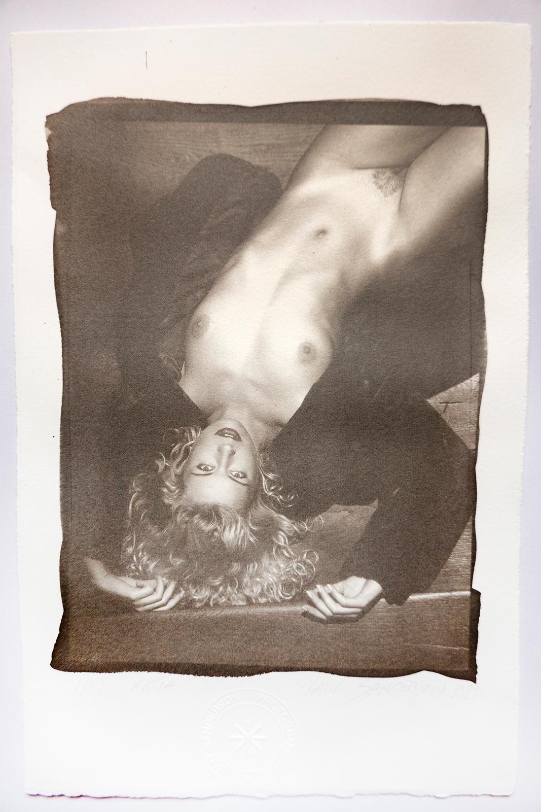 Katia - Platinum Palladium print, Limited Edition, Contemporary Nude Woman
