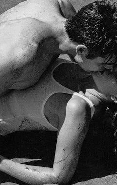 L' Amour-Signed limited edition contemporary print, Black  White Photo, Romance