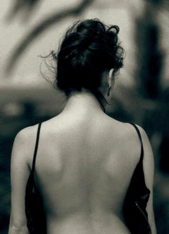 Lisa -Signed limited edition portrait art print, Black whit, Sensual Woman