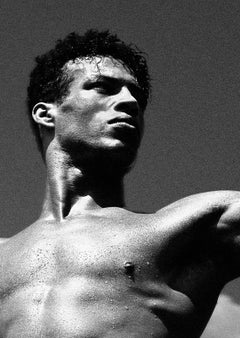 Mathew - Signed limited edition print, Black white, Man underwear, Homoerotic