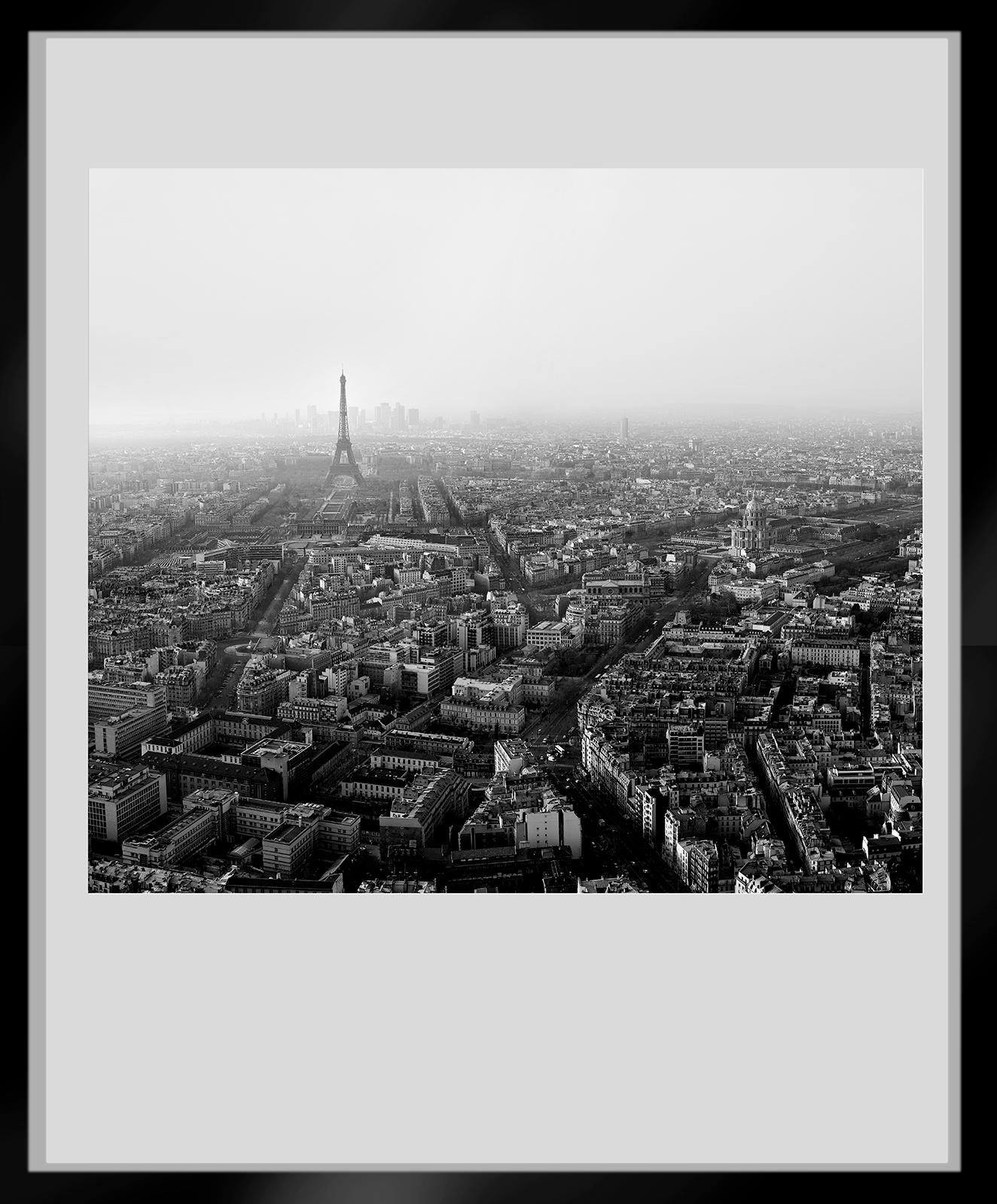 paris black and white print