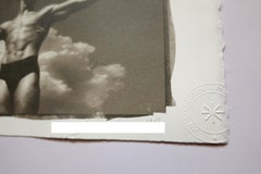 Platinum Palladium print, Limited Edition, Homoerotic, Athletic man - Mathew