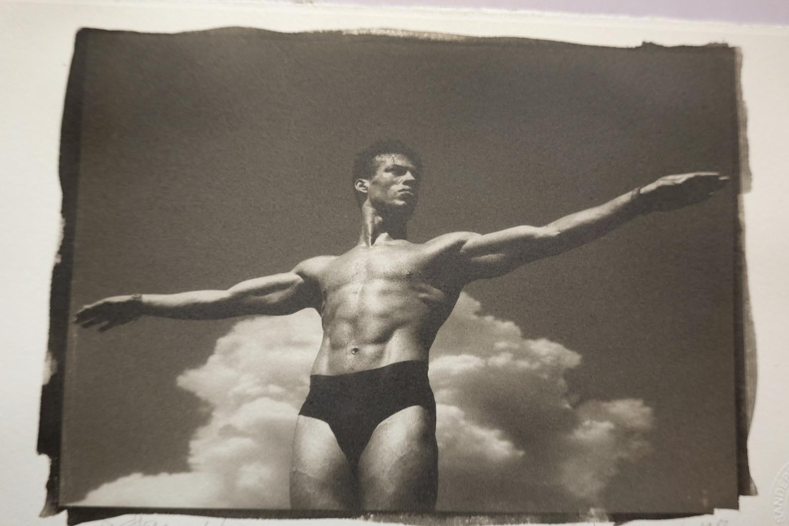Platin-Palladium-Druck, limitierte Auflage, Homoerotisch, Athletic Man - Mathew