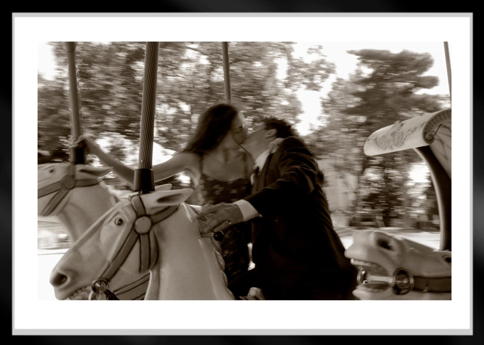 Romantic Couple -Signed limited edition still life fine art print, Romance, Sepia - Photograph by Ian Sanderson