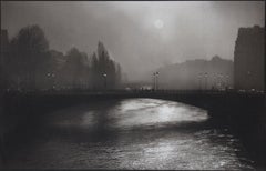 Édition limitée signée Paysage, Contemporain, Paris France - Pont d' Arcole