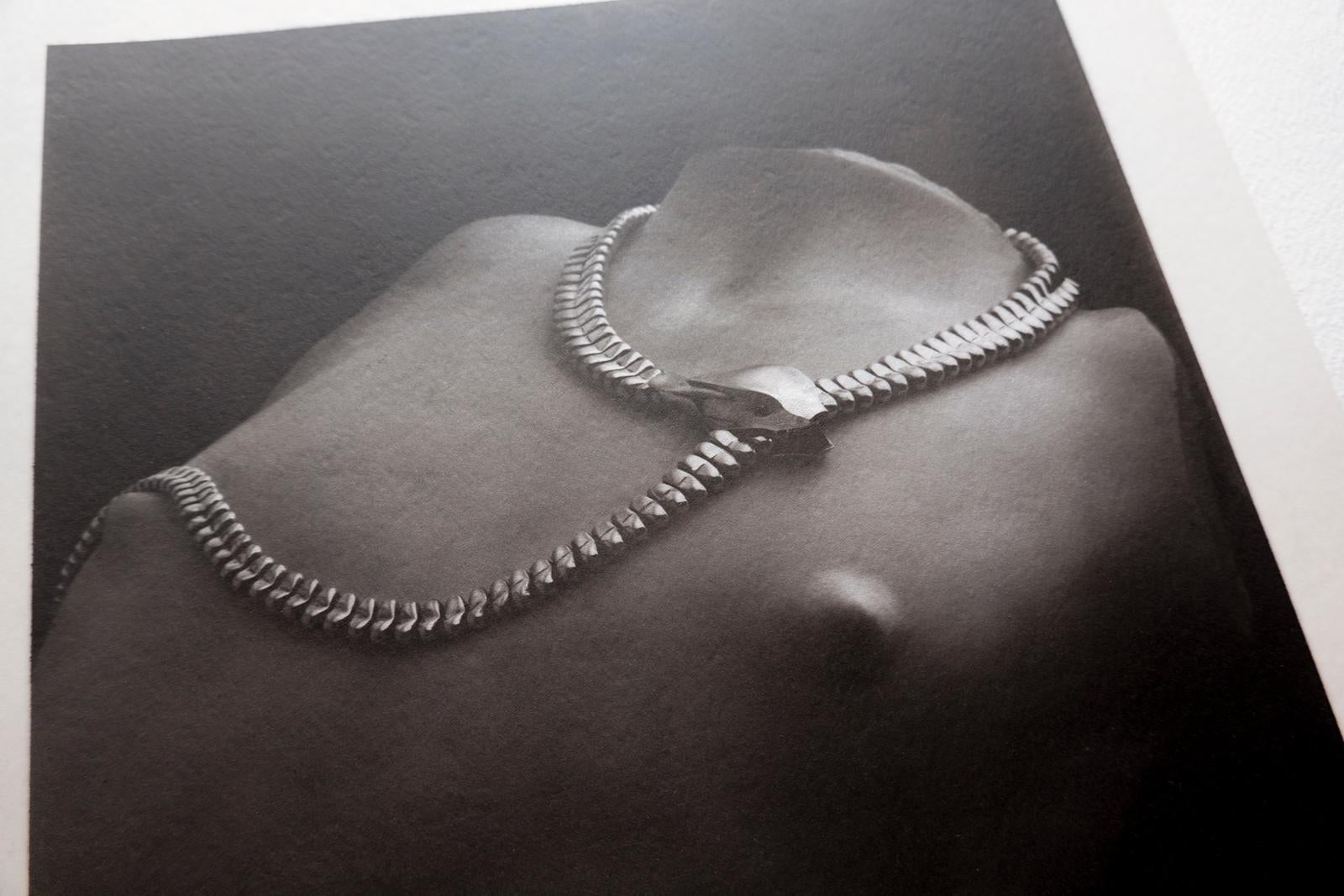 Serpente - Stampa al platino-palladio su pergamena e argento, Edizione limitata, Gioielli - Still-Life Photograph Argento di Ian Sanderson