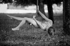 Swing -Signed limited edition fine art print,Black and white photo, Oversize