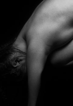 Valérie-Signed limited edition fine art print, Black white square photo, Sensual