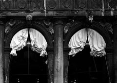 Signed limited edition Landscape print, Black White, Contemporary Archi, Venice