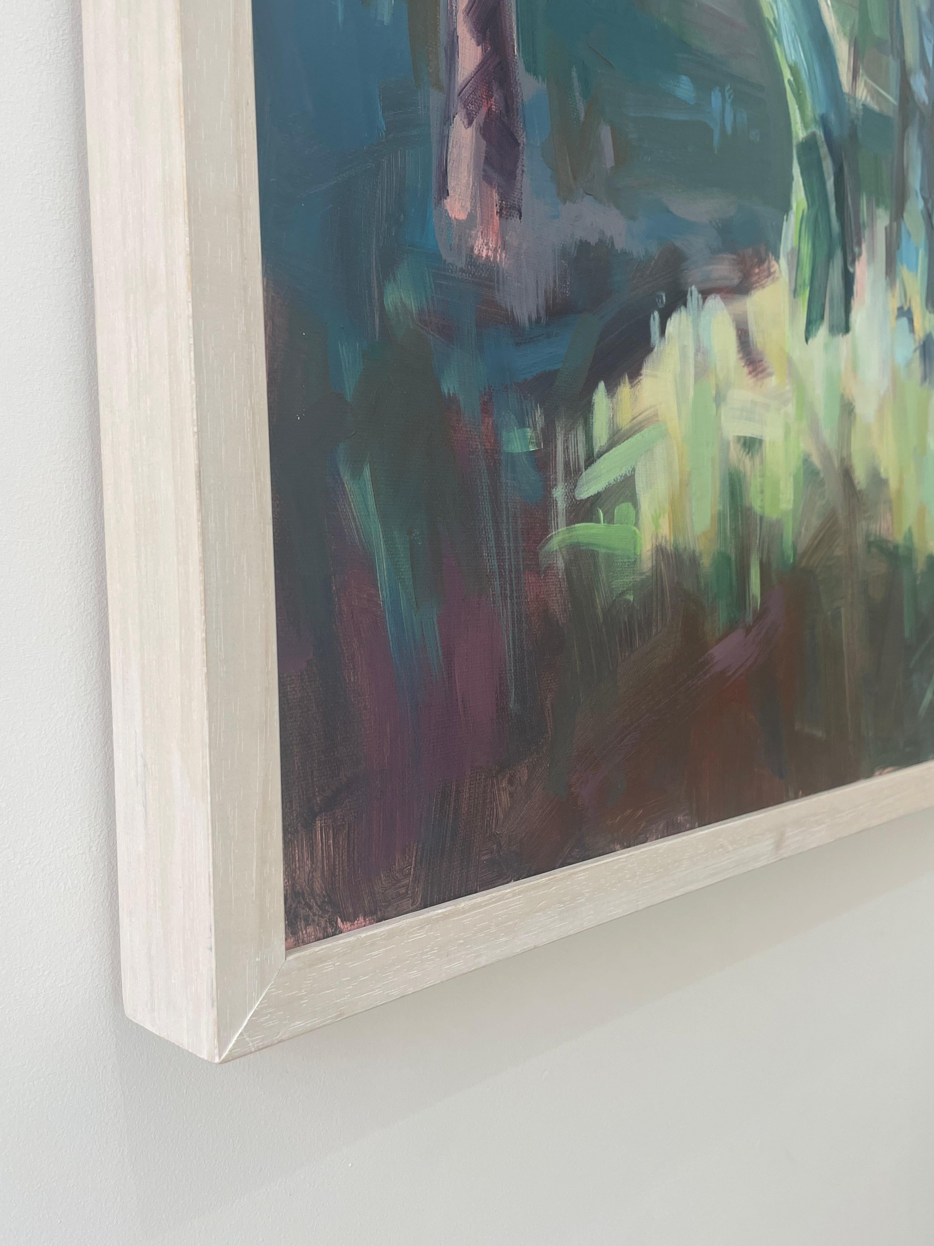 GUFO DA FIENILE - Painting Astratto di Ian Sedge