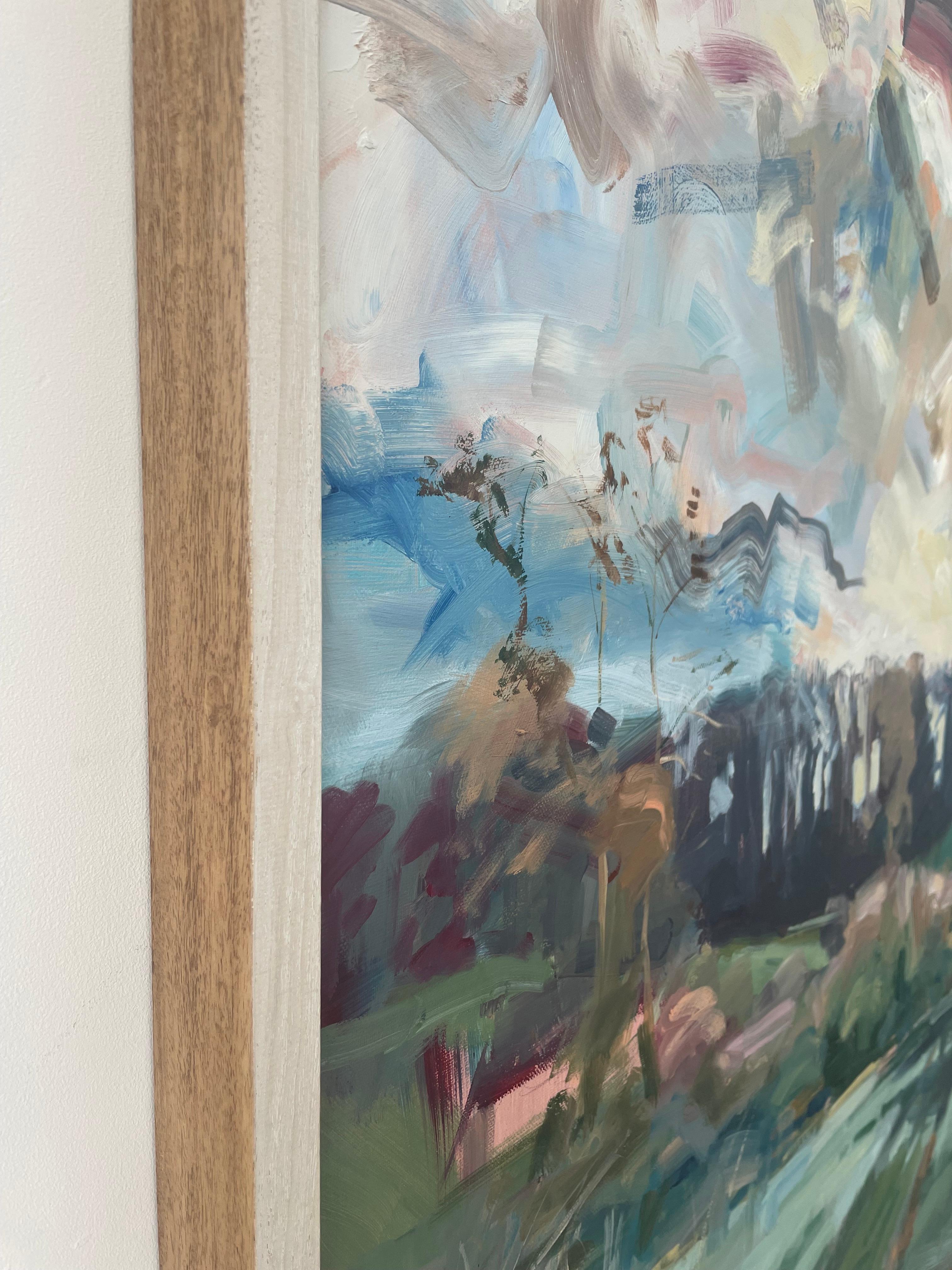 COLINA DE SLEDGING - Painting de Ian Sedge