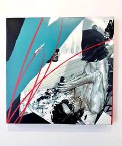 Confessioni dell'uomo più interessante - quadro su tela - pop art