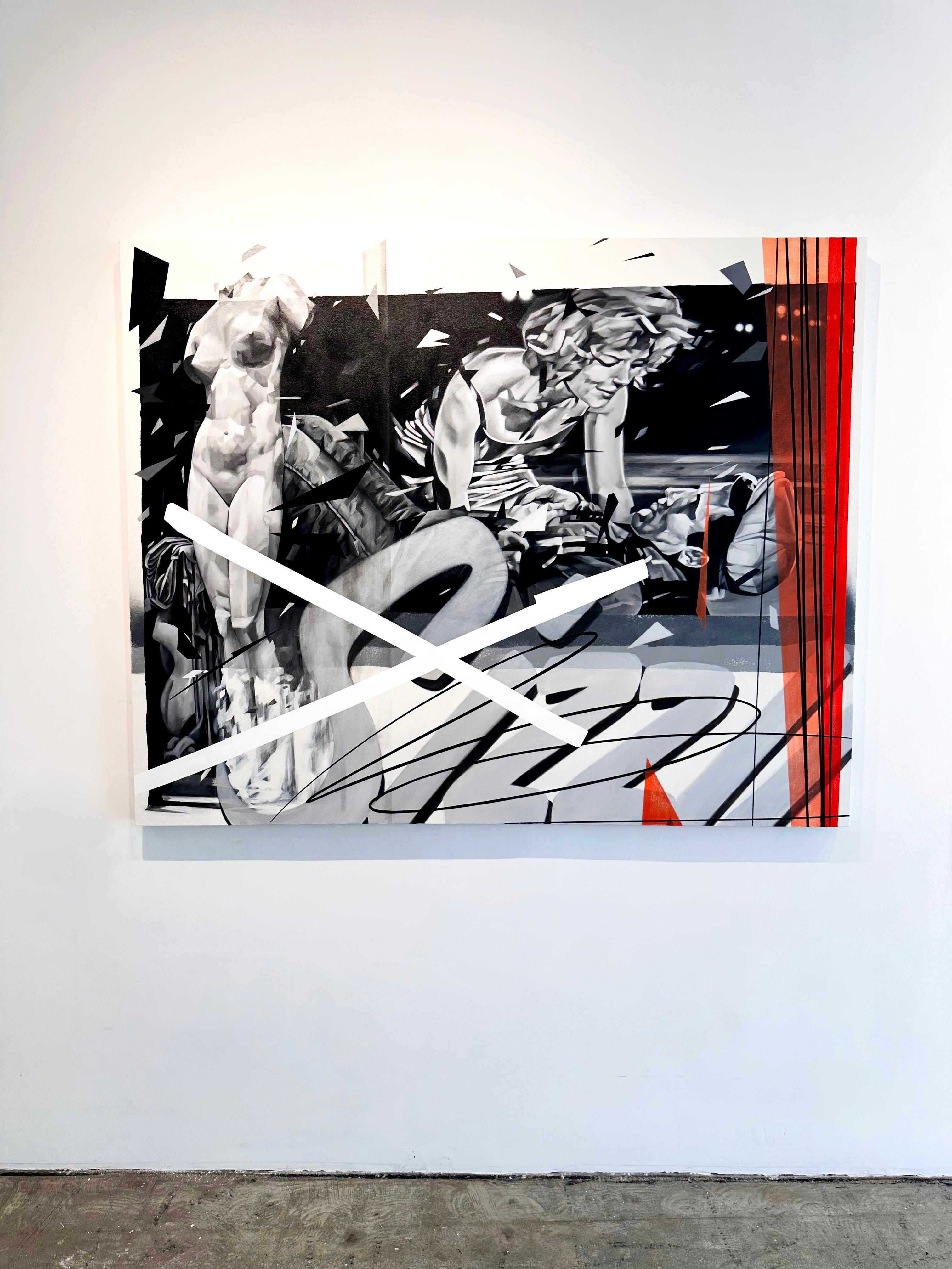 Submission Guidelines - canvas painting - pop art by Ian Shults For Sale 3