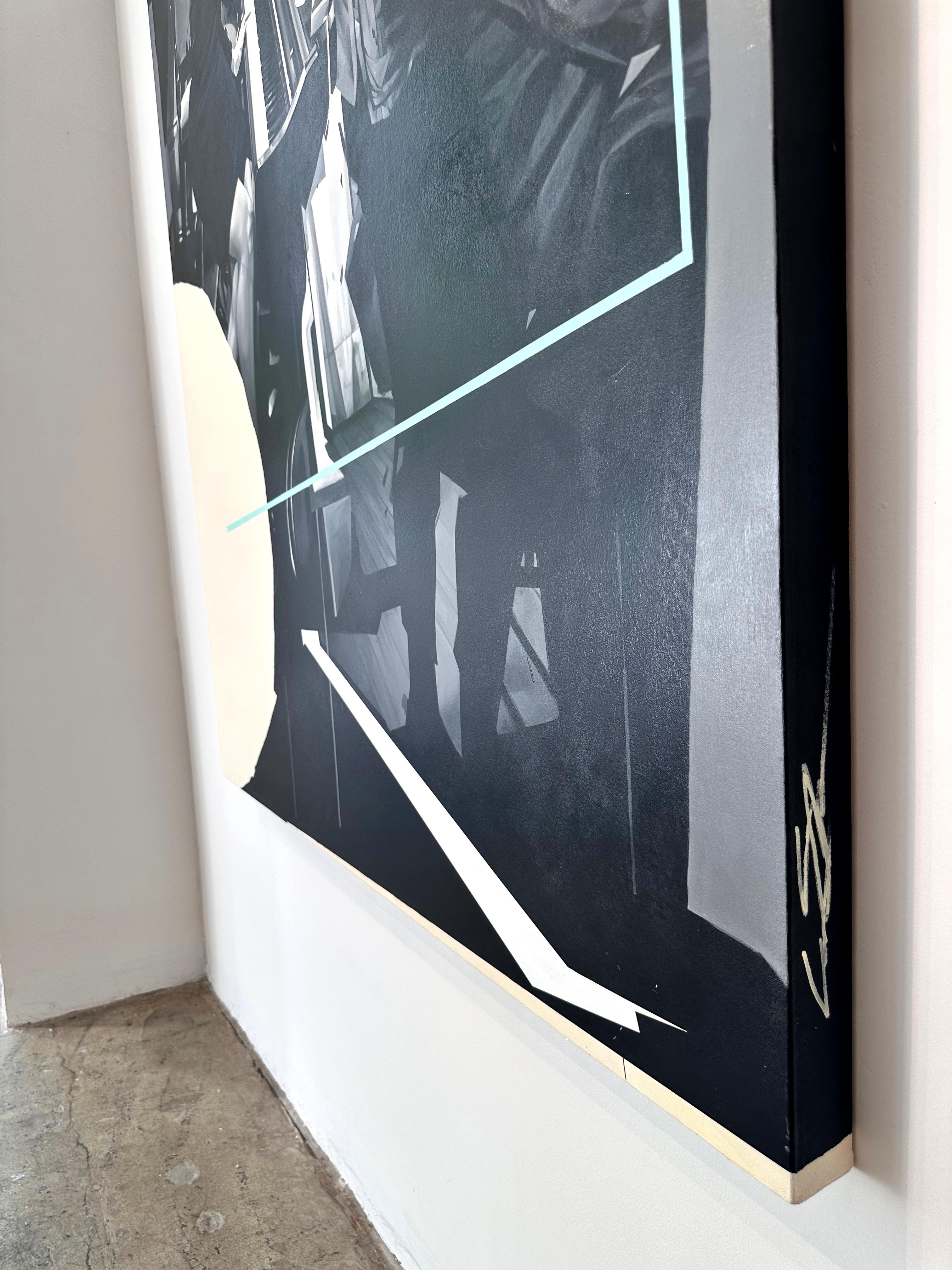 The Big Tickle - canvas painting - pop art by Ian Shults For Sale 7