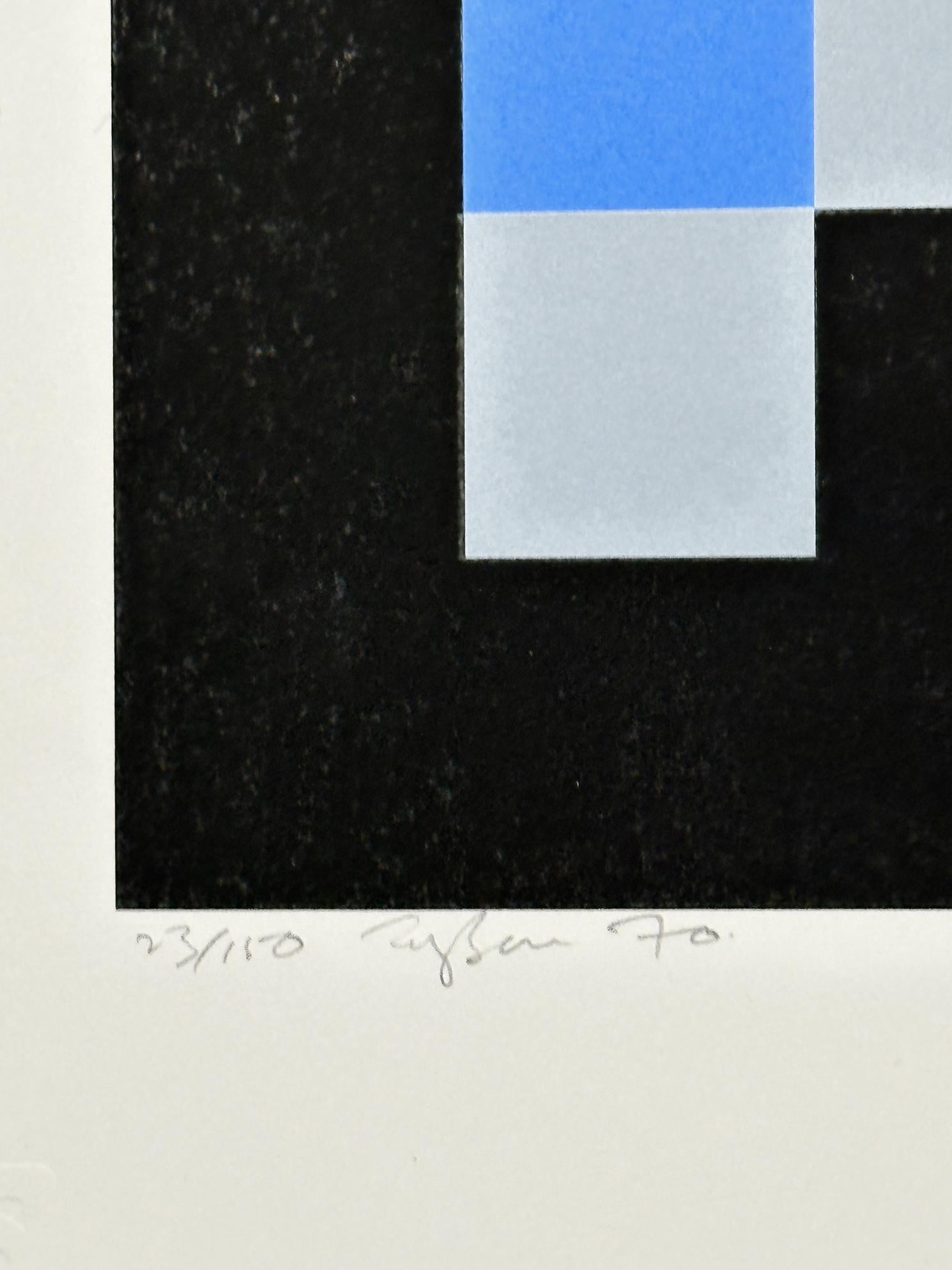 Diversions 1970 Signed Limited Edition Screen Print For Sale 2