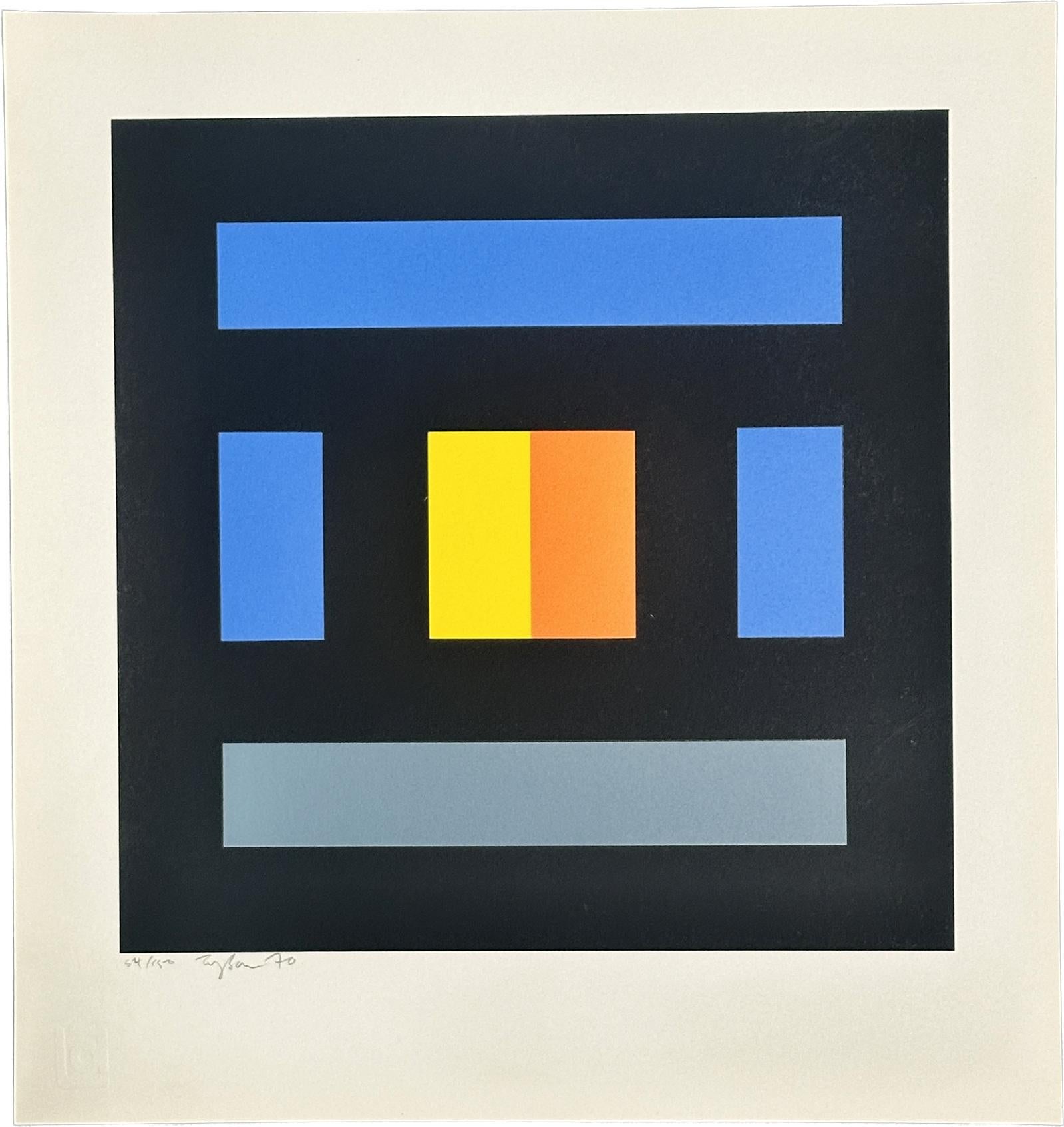 Diversions 1970 Signed Limited Edition Screen Print