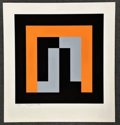 Diversions XI 1970 Signed Limited Edition Screen Print