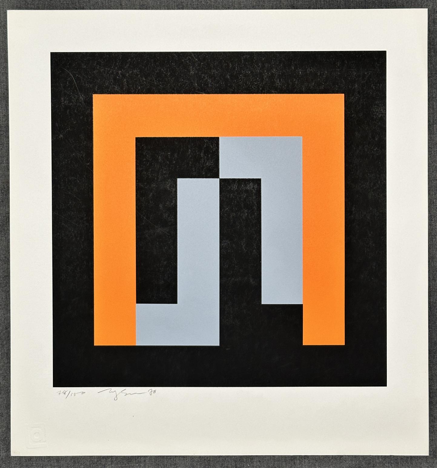 Diversions XI 1970 Signed Limited Edition Screen Print For Sale 2