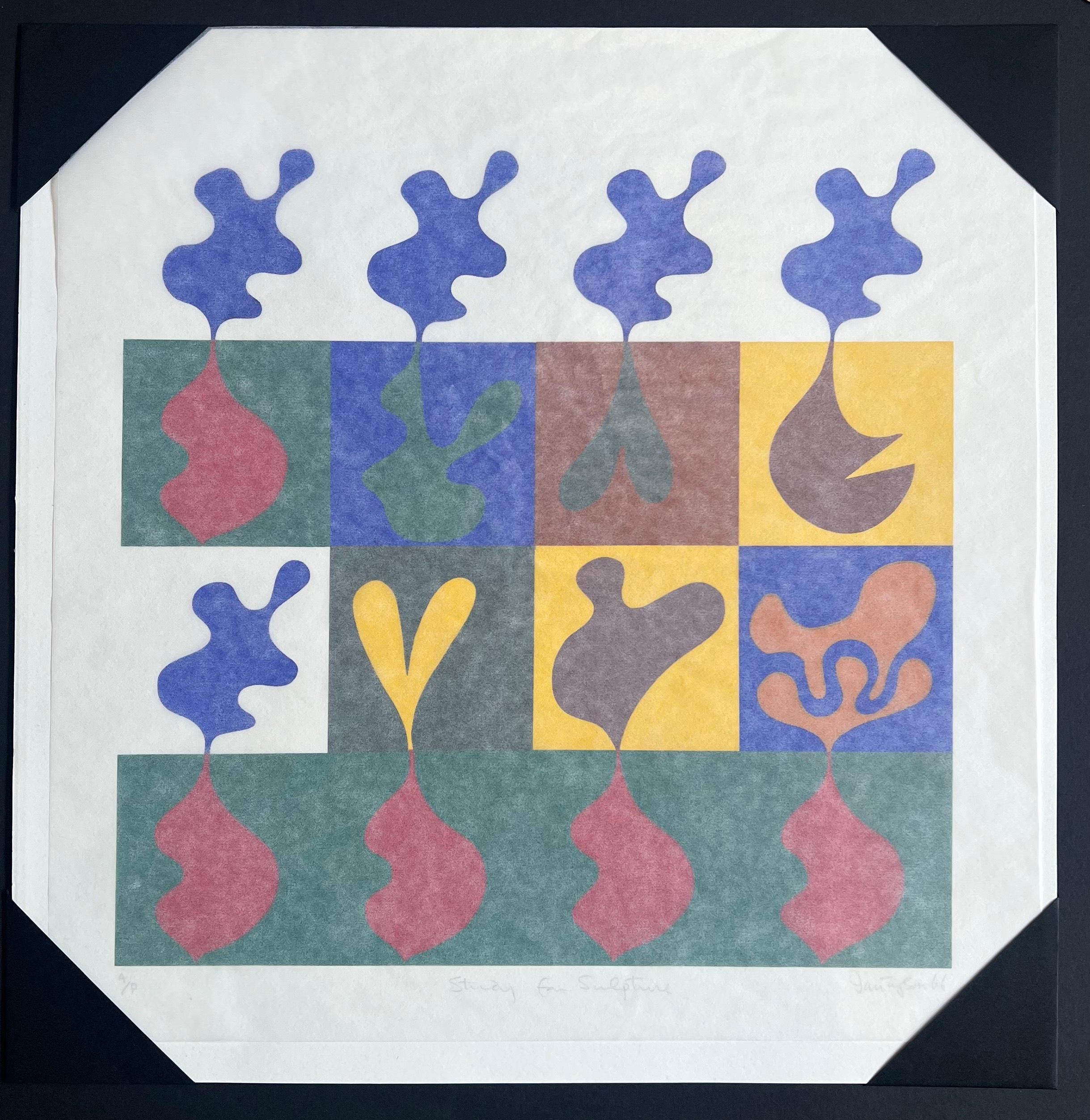 Ian Tyson - Study for Sculpture - Abstract Art For Sale 7