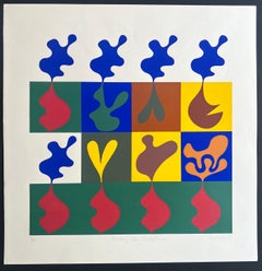 Vintage Ian Tyson - Study for Sculpture - Abstract Art