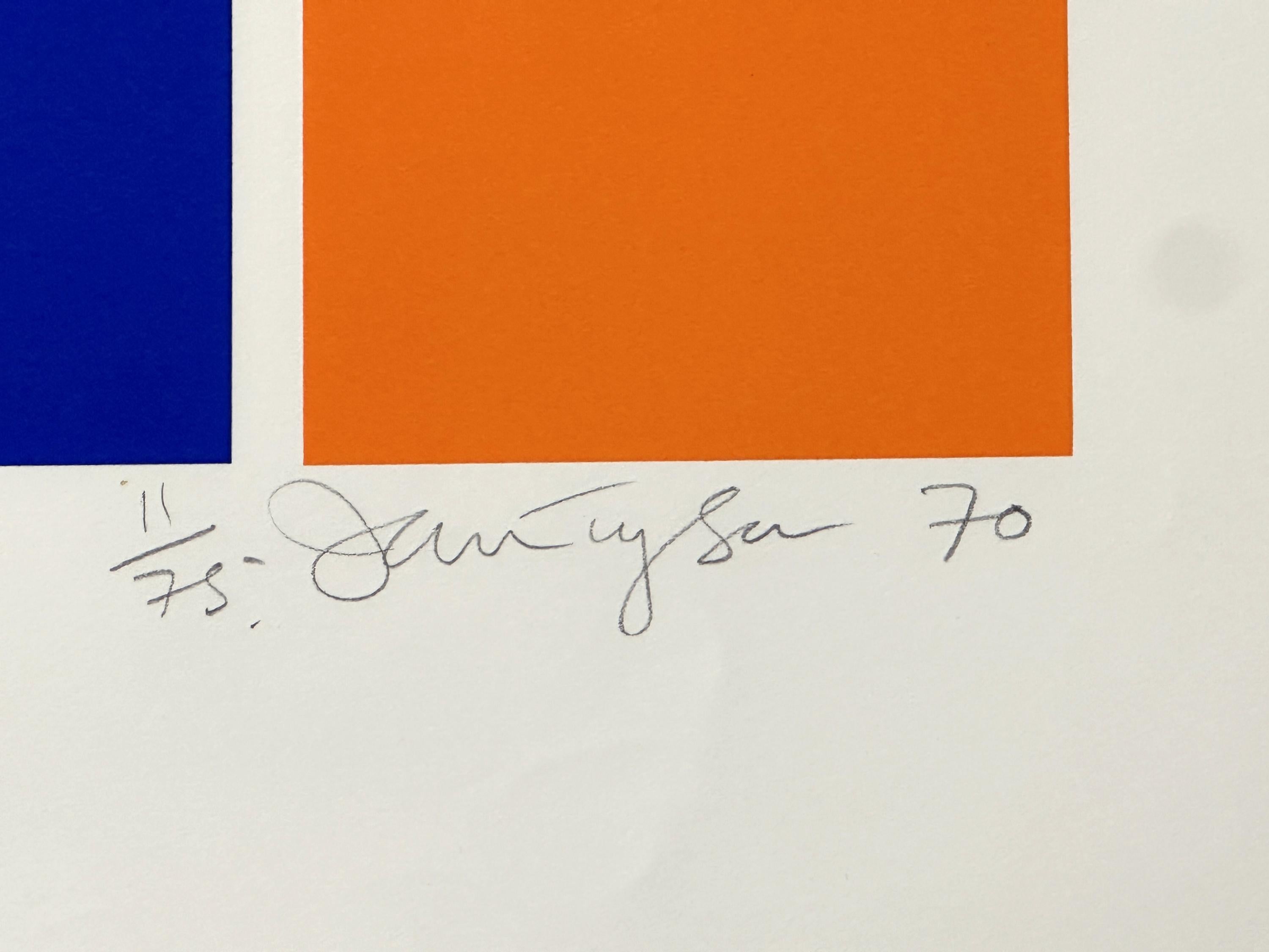 Artist Name: Ian Tyson
Year: 1970
Medium Type: Screen Print on Heavy Paper
Size-Width  Size-Height: 27'' x 40''
Signed  Edition Size: signed in pencil and marked  11/75

Unframed in Very Good Condition.

Ian Tyson, British painter, printmaker and