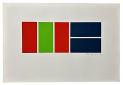 Rectangle Game #4 1970 Signed Limited Edition