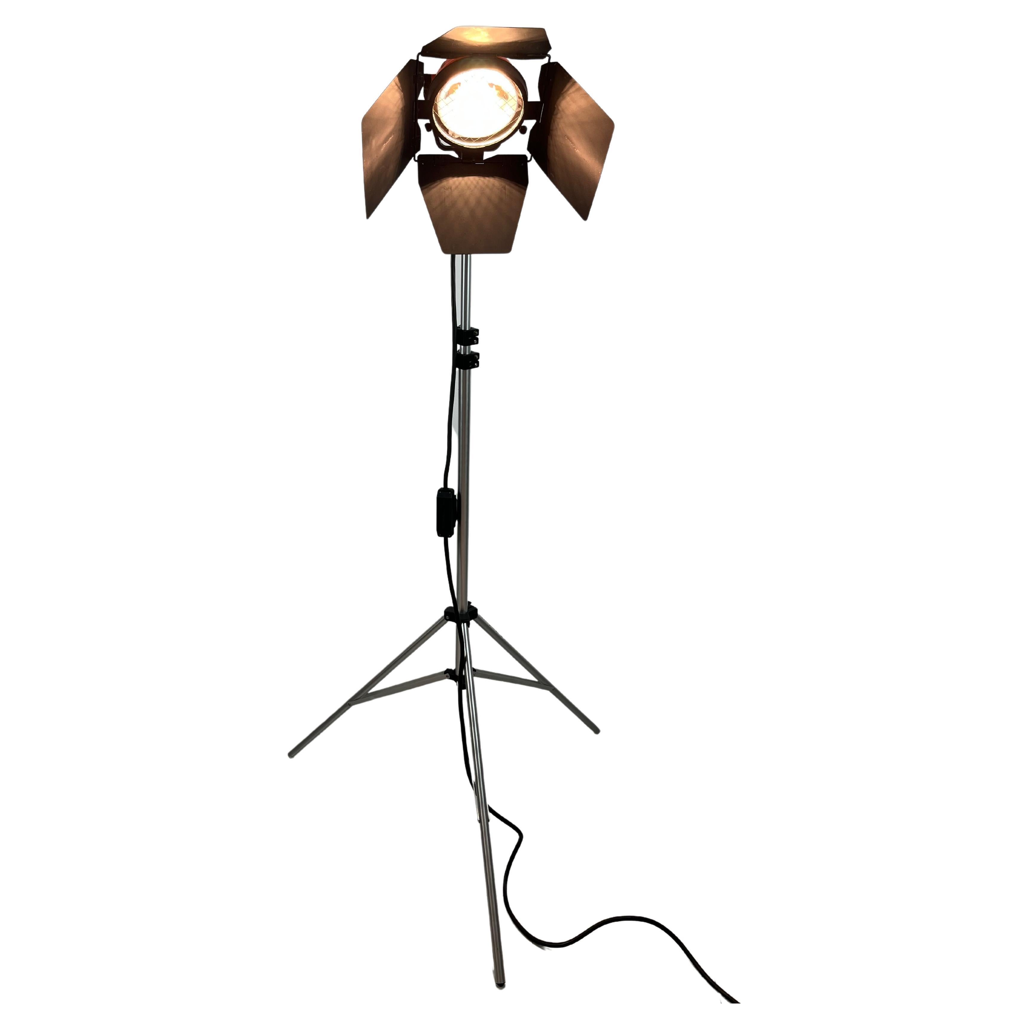 Spot 800 Lampe Vintage Ianiro Manfrotto Spotlight en vente